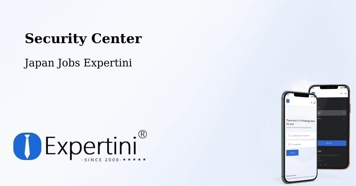 Security & Compliance – Hikone - Japan Jobs Expertini